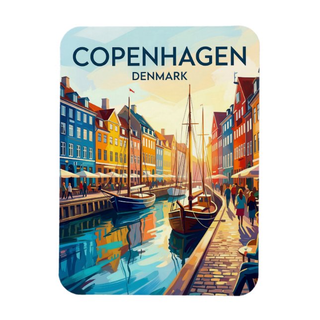 Ímã Nyhavn Dinamarca (Vertical)
