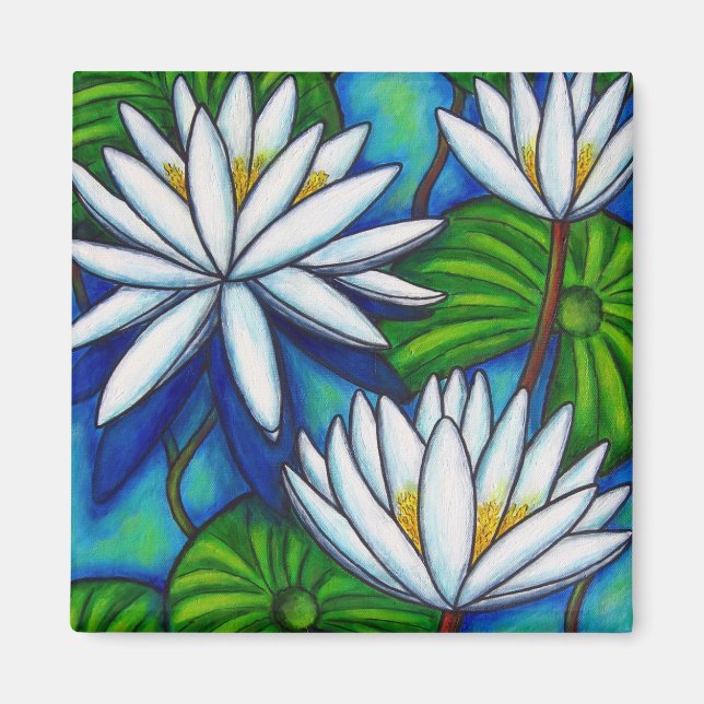 Imã Nympahaea Blue Magnet (Frente)