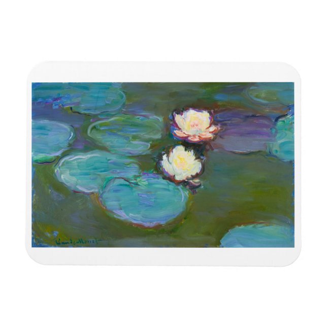 ÍMÃ "NYMPHEAS, 19897-1898", POR CLAUDE MONET (Horizontal)