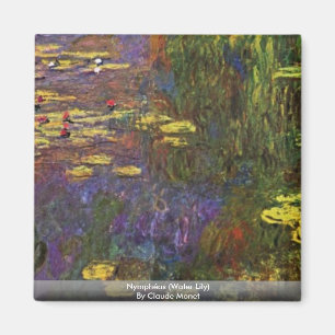 Imã Nymphéas (lírio de água) por Claude Monet