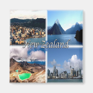 Imã NZ - Nova Zelândia - Costa Oeste - Ponto de Knigh