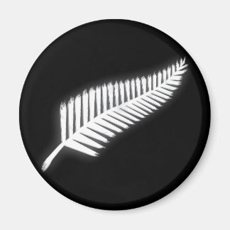 Imã NZ Silver Fern National Emblem Patriotic Magnet