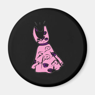 Imã O 50 cor-de-rosa Estar-bop ímã do vestido