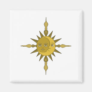 Imã O Adorno do Sol e da Lua