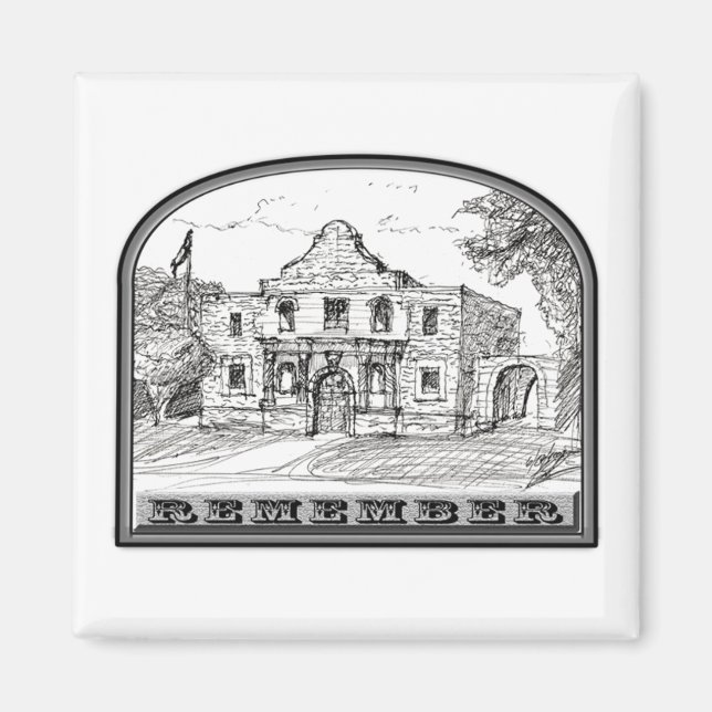 Imã O Álamo: Magnet-2 (Frente)