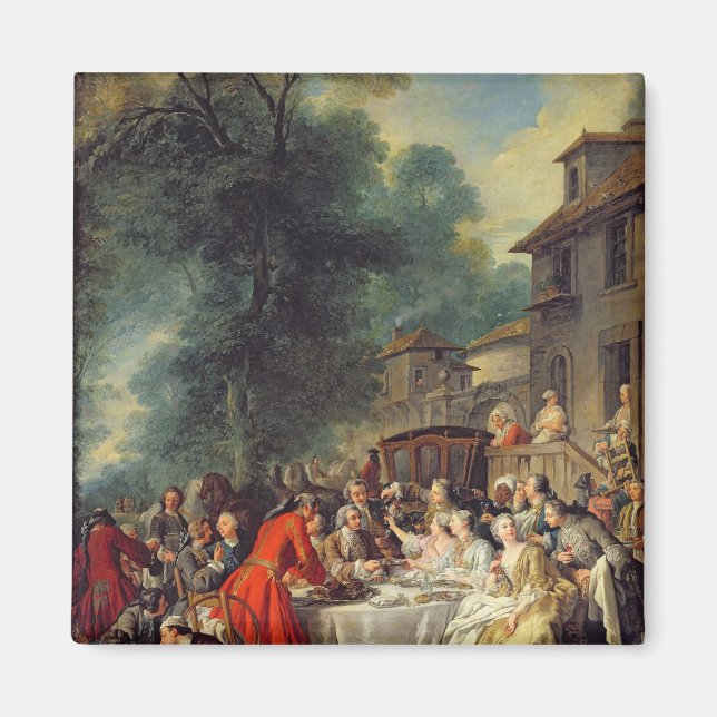 Imã O Almoço da Caça, 1737 (Frente)