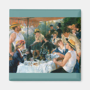 Imã O almoço de Renoir do partido do barco (1881)