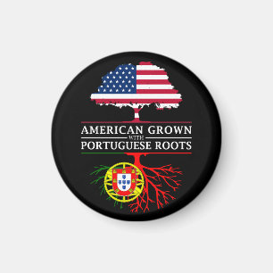 Imã O americano crescido com português enraíza