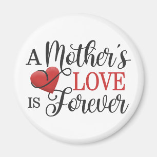 Imã O amor de mãe é para sempre Magnet