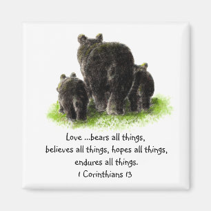 Imã O amor do 13:4 dos Corinthians da escritura 1 é