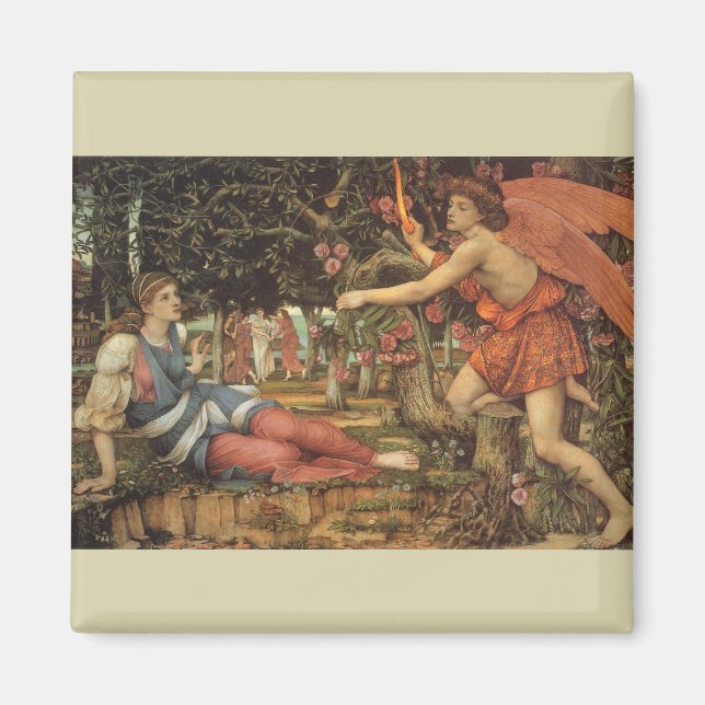 Imã O amor e a donzela de John Stanhope (Frente)