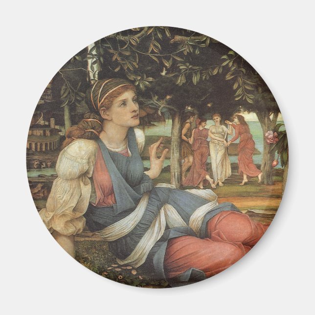 Imã O amor e a donzela de John Stanhope (Frente)