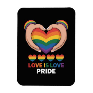 Ímã O amor é amor LGBQT