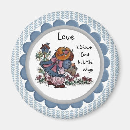 Imã O amor é mostrado melhor de maneiras pequenas