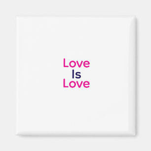 Imã O amor é o gay do orgulho cor-de-rosa e roxo LGBTQ