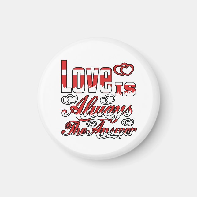 IMÃ O AMOR É SEMPRE O BOTÃO DO IMAGEM DE RESPOSTA (Frente)