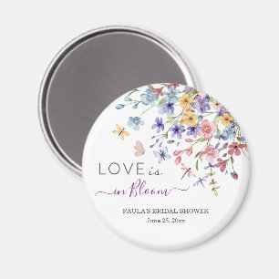 Imã O Amor Está em Flor Dragões Festa de Noivado Favor