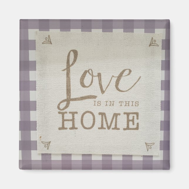 Imã O amor está nesta casa (Frente)