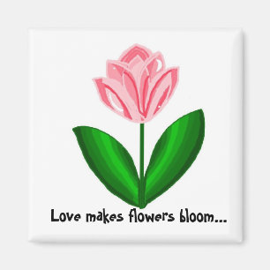 Imã O Amor Faz as Flores Desabrocharem