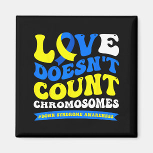 Imã O amor não conta cromossomos mundo síndrome de dow