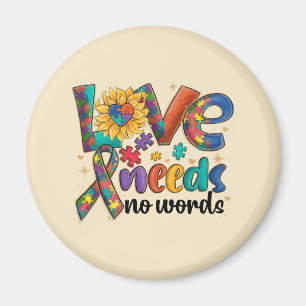 Imã O Amor Não Precisa De Palavras - Consciência Autis