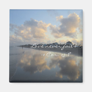 Imã O Amor Perfeito De Praia Nunca Falha - 1 Cor. 13:8