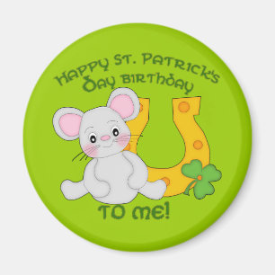 Imã O aniversário de St Patrick feliz a mim!