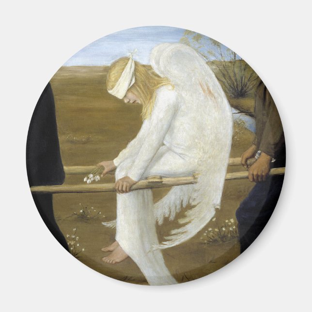 Imã O Anjo Ferido (detalhe) (Frente)