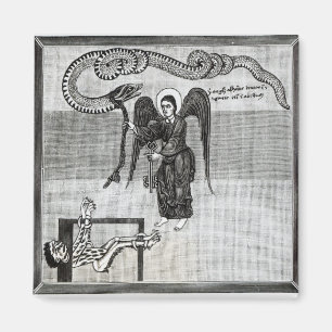 Imã O anjo, guardarando as chaves do inferno