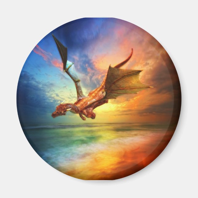 Imã O Ano do Dragão (Frente)