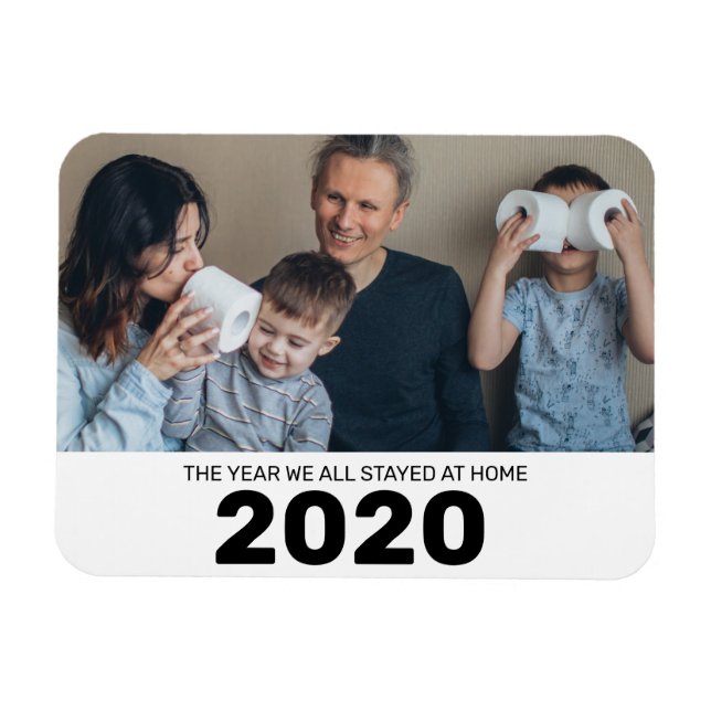 Ímã O Ano Em Que Todos Ficamos Em Casa | Foto (Horizontal)