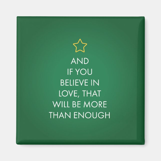 Imã O anseio de Natal (Frente)