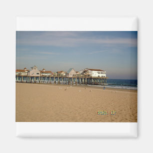 Imã O Antigo Pier de Praia do Orchard