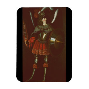 Ímã O Arcanjo Miguel por Francisco de Zurbarán Arte