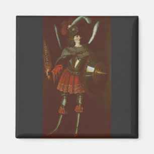 Imã O Arcanjo Miguel por Francisco de Zurbarán Arte