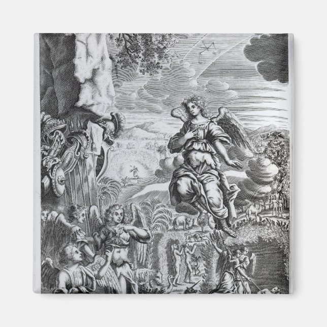 Imã O arcanjo Uriel informa Gabriel (Frente)