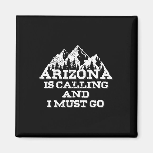 Imã O Arizona está chamando e eu devo ir Montanhas (Frente)
