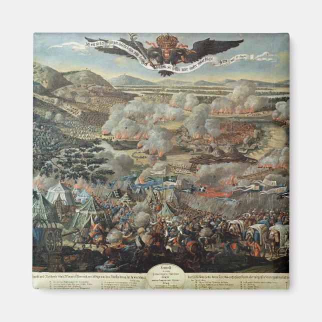 Imã O arredores de Viena pelos turcos em 1683 (Frente)