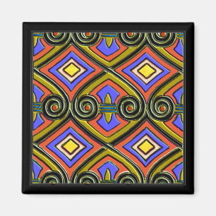 Imã O art deco faz Persia (a Multi-Cor brilhante)