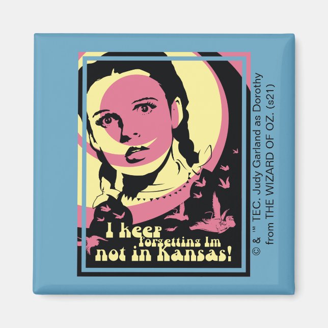 Imã O Assistente De Oz™ | Não estou no Kansas (Frente)