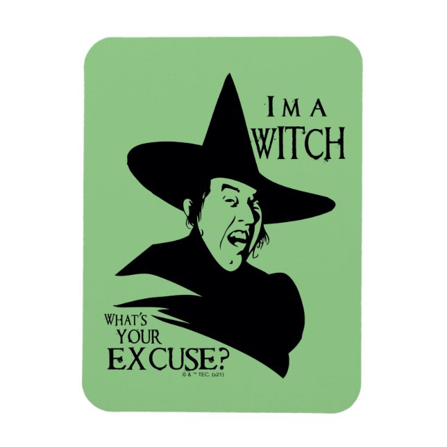 Ímã O Assistente De Oz™ | Sou uma Bruxa (Vertical)