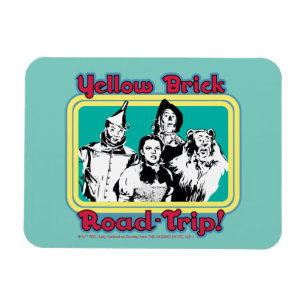 Ímã O Assistente De Oz™   Viagem de Tijolo Amarelo!