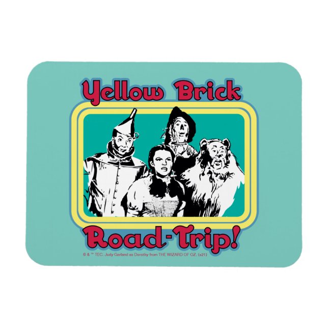 Ímã O Assistente De Oz™ | Viagem de Tijolo Amarelo! (Horizontal)