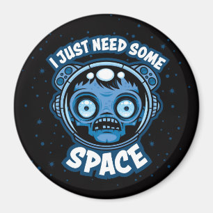 Imã O Astronauta Zombie Precisa De Algum Espaço