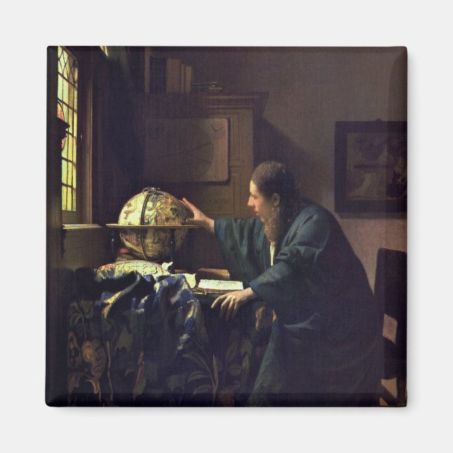 Imã O astrônomo de Johannes Vermeer (Frente)