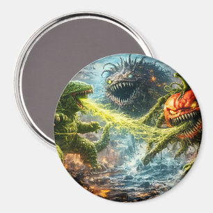 Imã O ataque do vegetal redondo mutante Colossus