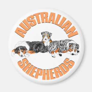 Imã O australiano Shepherds o ímã