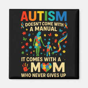 Imã O autismo não vem com conscientização sobre autism