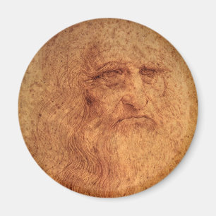 Imã O autorretrato de Leonardo da Vinci, Arte Renascen