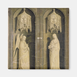 Imã O aviso, painel exterior do Triptych